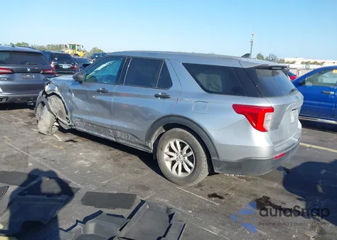 2021 Ford Explorer z USA, uszkodzony, nr VIN 1FMSK7BH6MGA27629